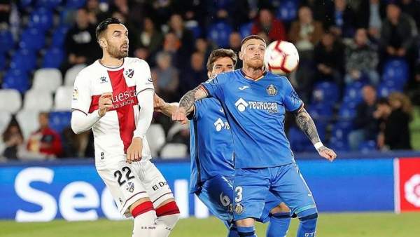 Getafe vs. Huesca. Getafe vs. Huesca.