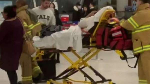 Turbulencias en un aterrizaje en Nueva York Turbulencias en un aterrizaje en Nueva York