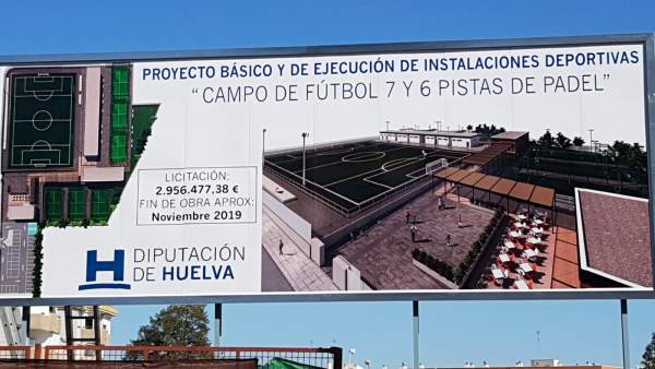 Huelva.- Diputación adjudica la ejecución de la segunda fase de construcción del Huelva.- Diputación adjudica la ejecución de la segunda fase de construcción del