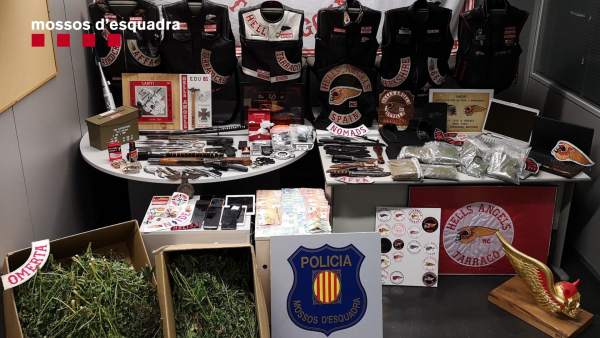 Sucesos.- Detenidos 19 moteros de una banda por actividades ilícitas en Tarragon Sucesos.- Detenidos 19 moteros de una banda por actividades ilícitas en Tarragon