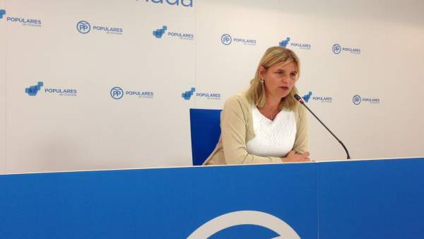 La portavoz del PP de Granada, Inmaculada Hernández La portavoz del PP de Granada, Inmaculada Hernández