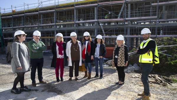 Las obras de ampliación y mejora del CAD de Sierrallana concluirá a mediados de Las obras de ampliación y mejora del CAD de Sierrallana concluirá a mediados de