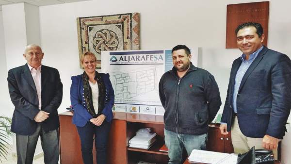 Sevilla.- Aljarafesa y Ayuntamiento de Santiponce acuerdan iniciar obras de sane Sevilla.- Aljarafesa y Ayuntamiento de Santiponce acuerdan iniciar obras de sane
