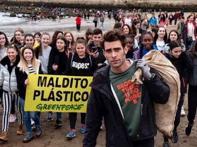 Jon Kortajarena colabora con Greenpeace
