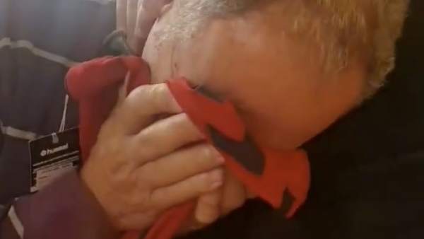 Mai Garde y su padre. Mai Garde y su padre.