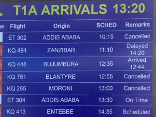 Vuelo siniestrado en Addis Abeba