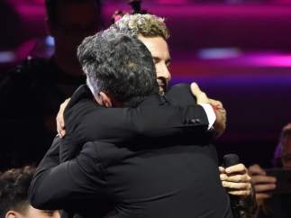 David Bisbal y Alejandro Sanz