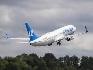 Avión modelo Boeing 737 en una imagen de archivo.
