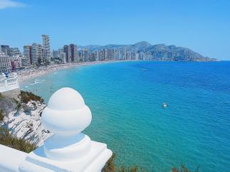 Vistas de Benidorm (Alicante)