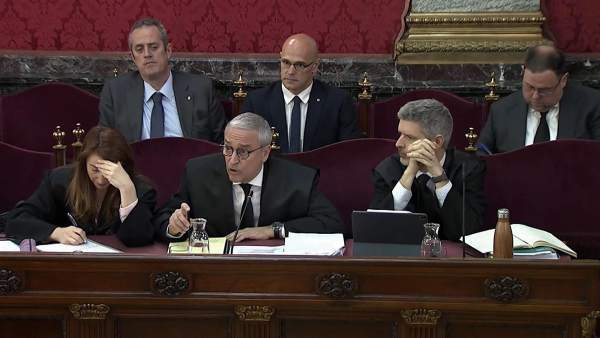 Juicio del "procés" en el Tribunal Supremo. Juicio del "procés" en el Tribunal Supremo.