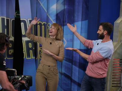 Ingrid García Jonsson y Dani Rovira visitaron 'El hormiguero'.