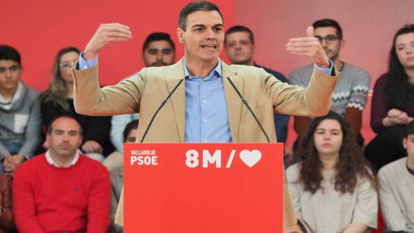 AMP.- Sánchez reivindica la España del 8M, 'el hoy y el mañana del país', frente AMP.- Sánchez reivindica la España del 8M, 'el hoy y el mañana del país', frente