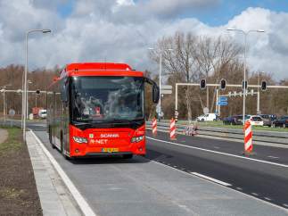 Paneles solares en carreteras