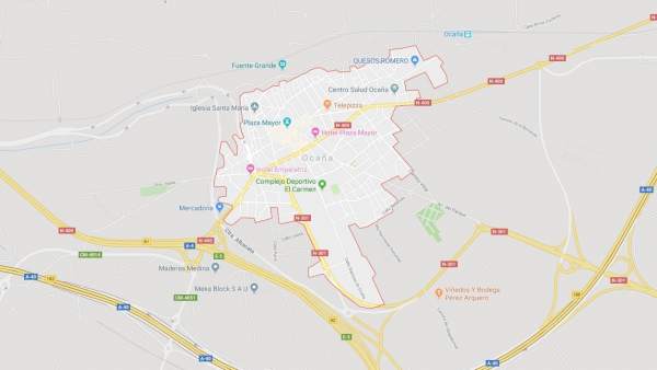 Localización de Ocaña Localización de Ocaña