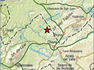 Cádiz.- Sucesos.- Registrado un terremoto de magnitud 4 en Olvera