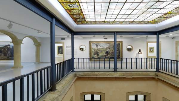 Segunda planta del Palacio de Velarde. Segunda planta del Palacio de Velarde.