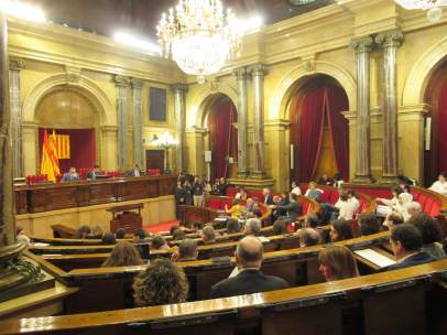 Pleno del Parlament