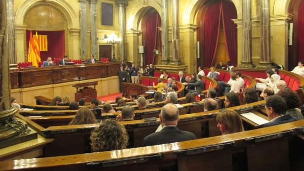 Pleno del Parlament Pleno del Parlament