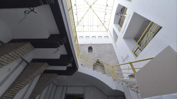 Las obras en el Palacio de Redín y Cruzat para adecuarlo como centro comunitario Las obras en el Palacio de Redín y Cruzat para adecuarlo como centro comunitario