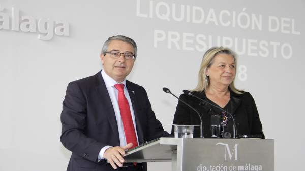 Málaga.- La Diputación cierra 2018 con un superávit de casi 20 millones y un rem Málaga.- La Diputación cierra 2018 con un superávit de casi 20 millones y un rem