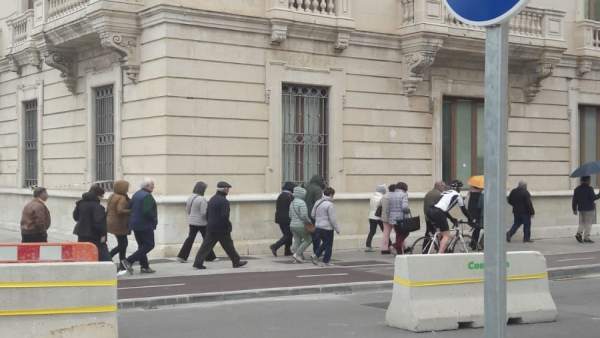La remodelación de la antigua sede de la APB desviará el tráfico de un pasaje de La remodelación de la antigua sede de la APB desviará el tráfico de un pasaje de