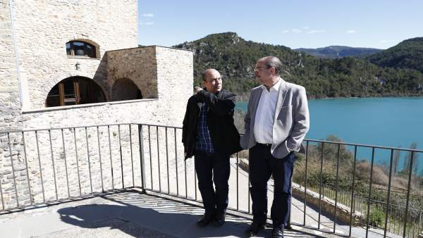 Lambán conoce el proyecto social y económico impulsado por UGT en Ligüerre de Ci Lambán conoce el proyecto social y económico impulsado por UGT en Ligüerre de Ci