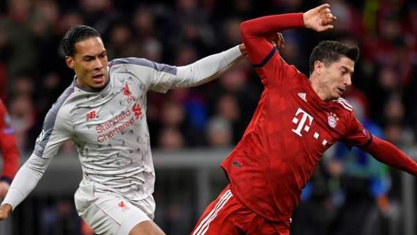 Bayern vs. Liverpool. Bayern vs. Liverpool.