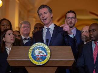 El gobernador de California, Gavin Newsom