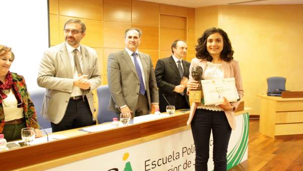 Jaén.- Ana Gómez recibe el XIX Premio Internacional Francisco Coello de la UJA Jaén.- Ana Gómez recibe el XIX Premio Internacional Francisco Coello de la UJA