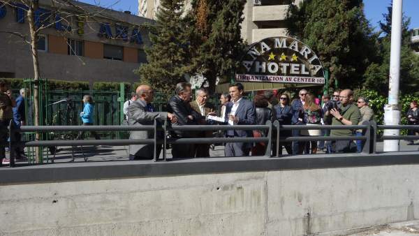 Granada.- El Ayuntamiento pide a la Junta que ponga en marcha el parking subterr Granada.- El Ayuntamiento pide a la Junta que ponga en marcha el parking subterr