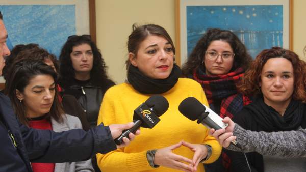 La responsable del área feminista del PCA, Elena Cortés La responsable del área feminista del PCA, Elena Cortés