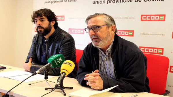 Sevilla.-CCOO advierte de que más del 58% de los trabajadores de Sevilla no lleg Sevilla.-CCOO advierte de que más del 58% de los trabajadores de Sevilla no lleg