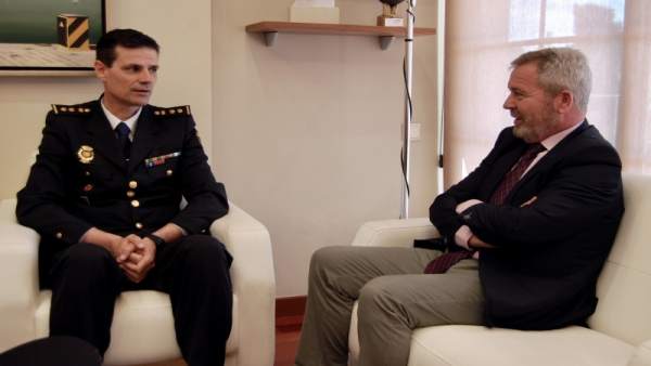 Granada.- Puertos.- García Fuentes recibe al nuevo comisario jefe de la Policía Granada.- Puertos.- García Fuentes recibe al nuevo comisario jefe de la Policía