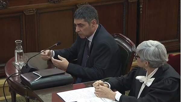 Trapero ante el Tribunal Supremo. Trapero ante el Tribunal Supremo.
