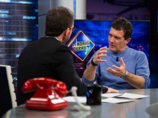 Antonio Banderas, en 'El hormiguero'.