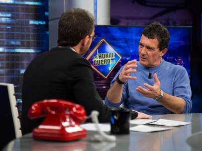 Antonio Banderas, en 'El hormiguero'.