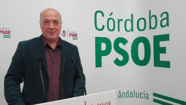 Antonio Ruiz en la sede del PSOE Antonio Ruiz en la sede del PSOE