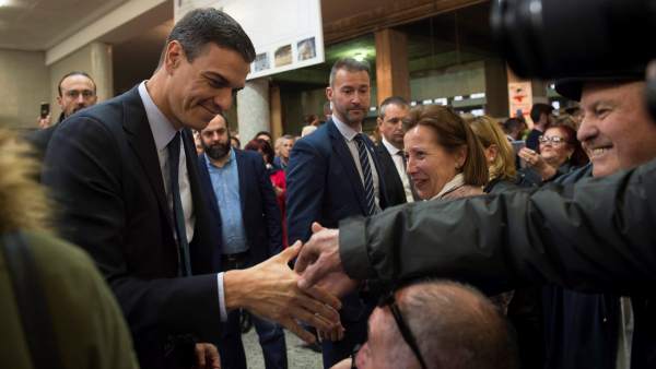 Pedro Sánchez, esta semana en Torrelavega (Cantabria). Pedro Sánchez, esta semana en Torrelavega (Cantabria).