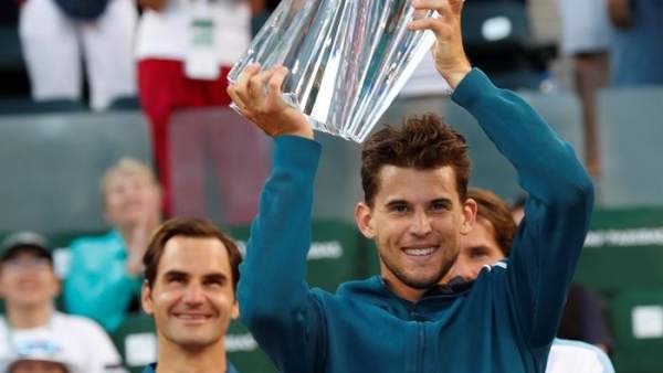 Dominic Thiem, ganador de Indian Wells Dominic Thiem, ganador de Indian Wells