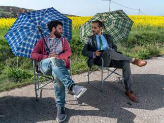 Dani Rovira y Joaquín Furriel