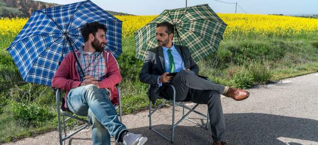 Dani Rovira y Joaquín Furriel