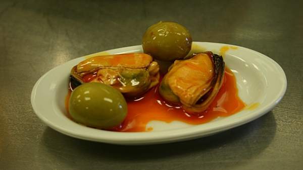 Mejillones en escabeche Mejillones en escabeche