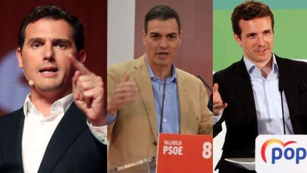 Rivera, Sánchez y Casado Rivera, Sánchez y Casado