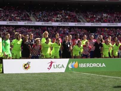 Árbitras Atlético-Barcelona femenino