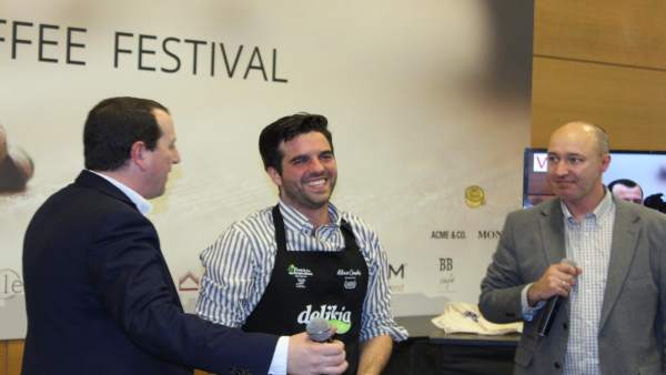 El barista vigués Marcos González representará a España en el campeonato del mun El barista vigués Marcos González representará a España en el campeonato del mun