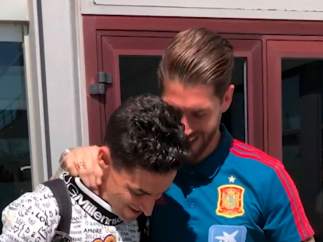 Sergio Ramos y Jesús Navas