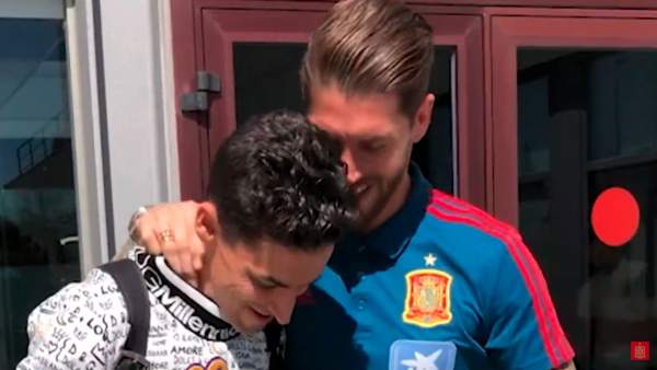 Sergio Ramos y Jesús Navas Sergio Ramos y Jesús Navas