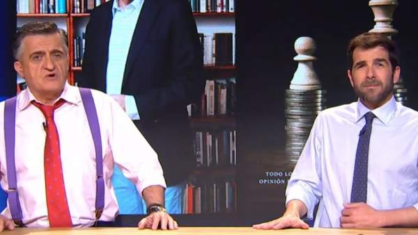 Wyoming y Gonzo, en 'El intermedio'. Wyoming y Gonzo, en 'El intermedio'.
