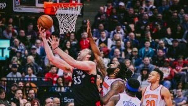 Marc Gasol, de los Toronto Raptorsc Marc Gasol, de los Toronto Raptorsc
