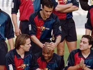 Luis Enrique y Amunike